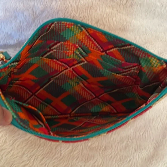 Vera Bradley Straw Beach Wristlet Clutch NWOT - Picture 5 of 8